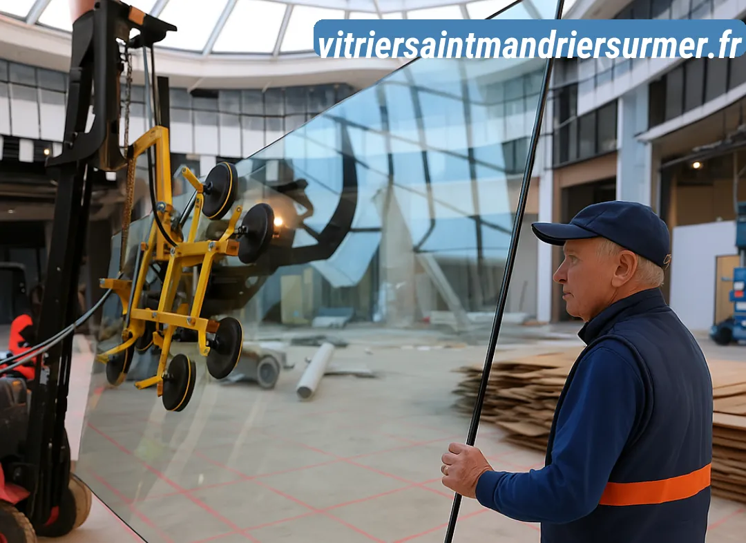 Remplacement de vitrine magasin Saint-Mandrier-sur-Mer